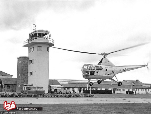  افتتاح برج مراقبت جدید فرودگاه در سال 1952 