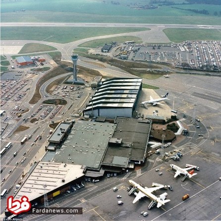 عکس هوایی از فرودگاه در دهه 1990