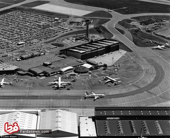  عکس هوایی فرودگاه در 1997 