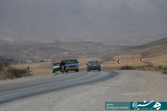 پر حادثه بودن مسیر جاده سیاخ دارنگون - شیراز 