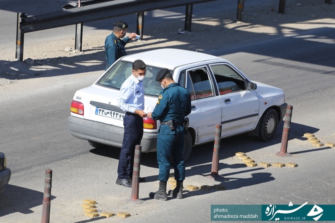 پلیس راه شیراز - کازرون 