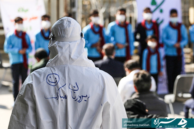   آیین تجلیل از پرستاران و گروه‌های جهادی همیار سلامت در شیراز