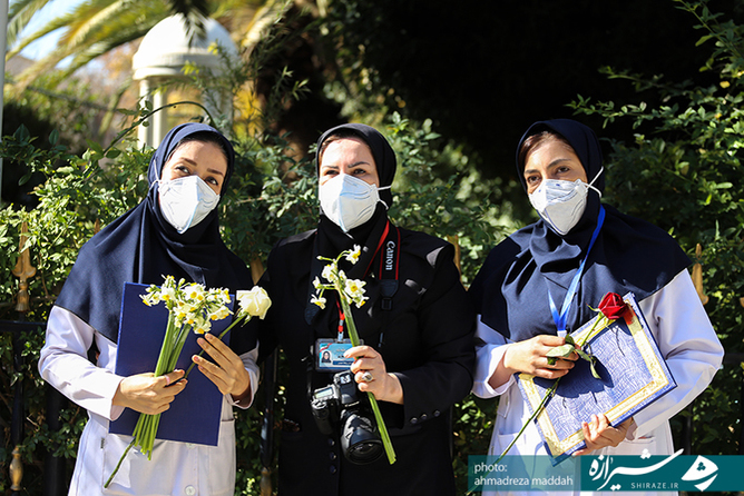 مراسم تجلیل و رونمایی از تمبر یادبود روز پرستار در بیمارستان نمازی شیراز«عکس: احمدرضا مداح»