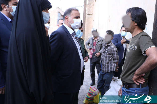  حضور مسئولین در بافت فرهنگی شهر شیراز 