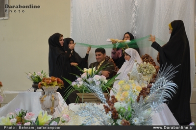 برگزاری مراسم جشن ازدواج 150 زوج جوان در جنت شهر داراب
