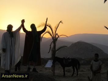 بازسازی واقعه غدیر در ارسنجان