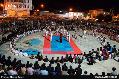 جشنواره هنرهای رزمی در لامرد