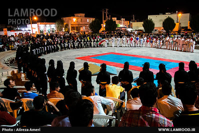 جشنواره هنرهای رزمی در لامرد