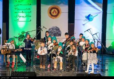 بخش موسیقی کودک در جشنواره گروه نوازی فارس
