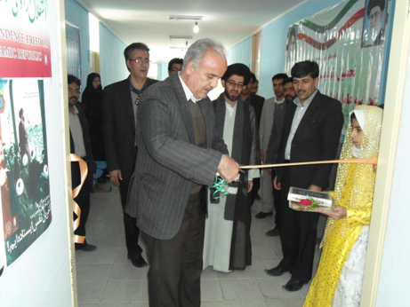 افتتاح آزمایشگاه مرکزی شهید احمدی روشن در ایزدخواست