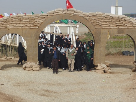 اردوی راهیان نور دانش آموزان فیروزآبادی