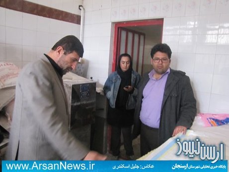بازدید سرزده فرماندار ارسنجان از چند نانوایی سطح شهر