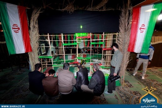 تشییع «آسمانی ها» در معالی آباد شیراز