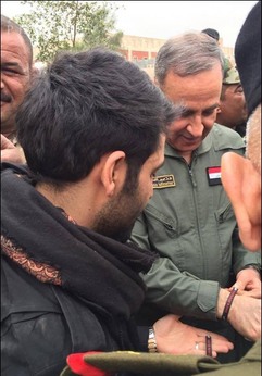 دستبند یاحسین وزیر سنی عراق