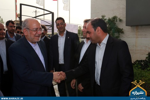 بازدید وزیر صنعت از شرکت فاتح صنعت در شهرک صنعتی شیراز