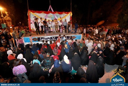 جشن ميلاد «ياس نبوي» در شیراز