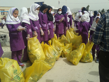 روز زمین پاک در کمجان شهرستان خرامه
