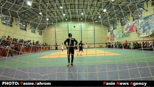 برگزاری مسابقات فوتسال جام 1200 شهید جهرم