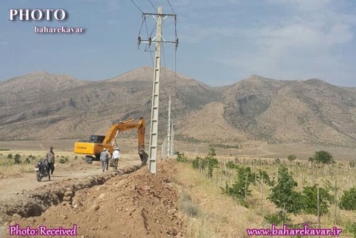 اجرای پروژه های آب رسانی به منطقه فرمشکان شهرستان کوار