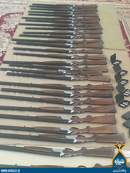 کشف سلاح غیر مجاز توسط نیروهای امنیتی سپاه فجر فارس