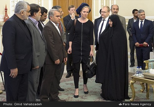 یکی از نمایندگان اتحادیه اروپا در سفر به ایران