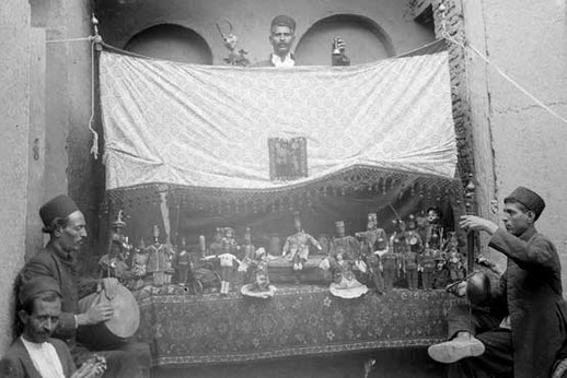 خیمه شب بازی در دوران قاجار