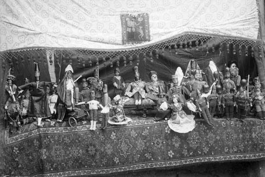 خیمه شب بازی در دوران قاجار