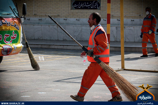 طرح نظافت و پاک سازی مدارس در شیراز
