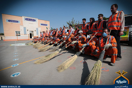 طرح نظافت و پاک سازی مدارس در شیراز