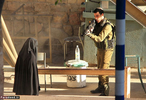 شلیک از پشت‌ سر به دختر فلسطینی