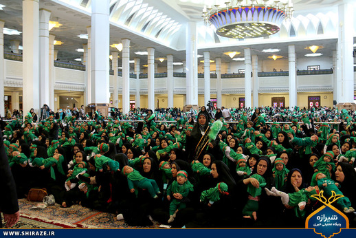 همایش عظیم شیرخوارگان حسینی در شیراز