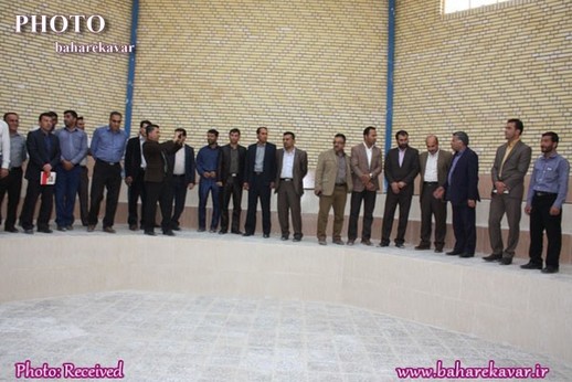 افتتاح سالن ورزشی زورخانه شهر کوار