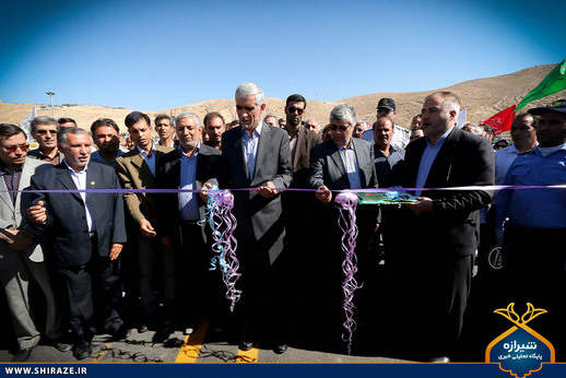 افتتاح پل شهیدان ترابی در شیراز