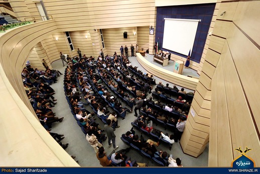 سخنرانی علی مطهری در دانشگاه شیراز