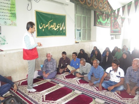 برگزاری دوره آموزشی امداد و نجات ویژه مددجویان دهستان سیف آباد خنج
