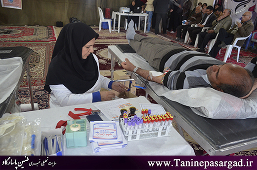 اهداء بیش از 36 هزار سی سی خون توسط مردم پاسارگاد