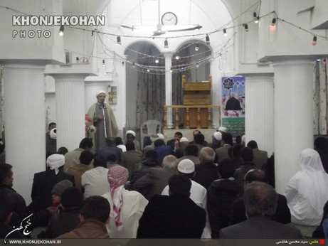 جشن آغاز هفته وحدت، مسجد جامع خنج