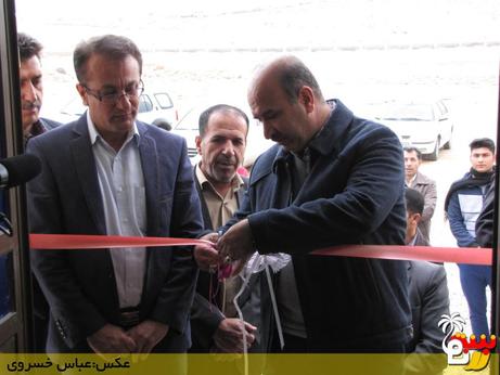 افتتاح دو پروژه در بخش مرکزی شهرستان زرین دشت