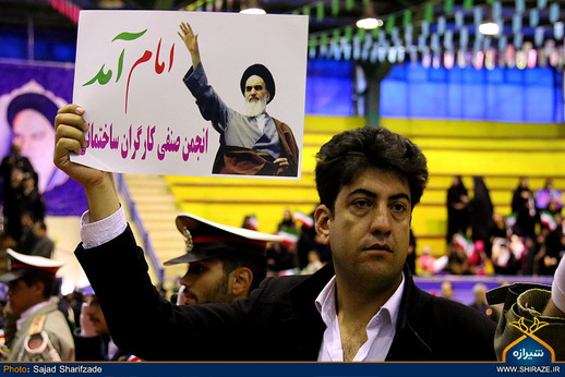 مراسم ورود نمادین امام خمینی(ره) در شیراز