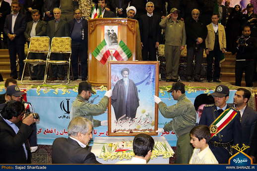 مراسم ورود نمادین امام خمینی(ره) در شیراز