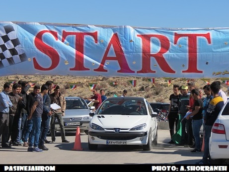 مسابقه اتومبیل‌رانی در جهرم