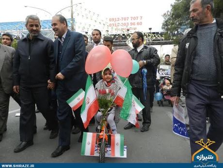 حضور سردار غیب پرور در جشن عید انقلاب