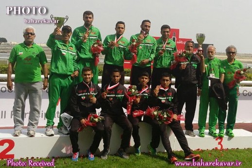کسب مقام سوم آسیا توسط صحرانوردان ایرانی با حضور دونده کواری