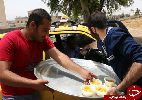 پخت و توزیع 3 هزار کیلوگرم حلوا زرد در شیراز