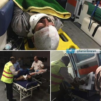 42 کشته و زخمی در واژگونی اتوبوس گردنه لای رز نی ریز