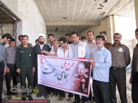 بازدید مسئولین زرین دشت از بیمارستان حاجی آباد