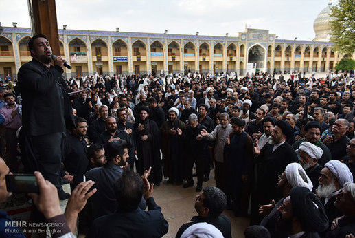مراسم عزاداری شهادت حضرت علی ابن ابیطالب (ع) در شیراز