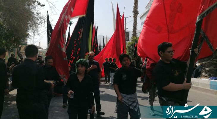 شکوه بی‌نظیر تاسوعای جهرم در قاب تصویر