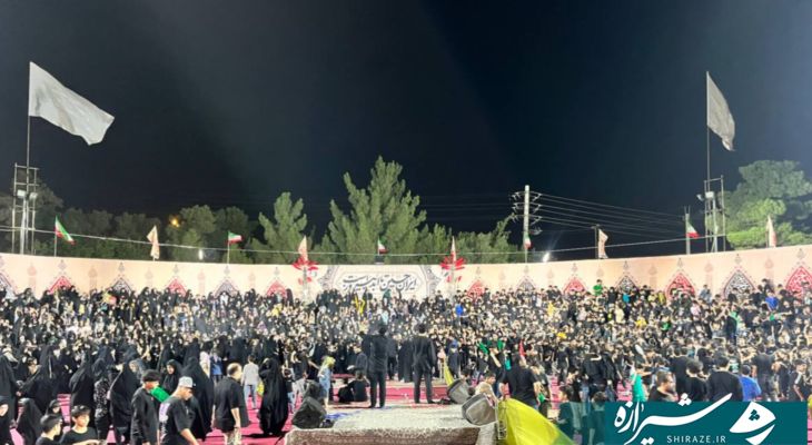 بزرگداشت ۳۸ شهید کودک حملات اخیردر شیراز