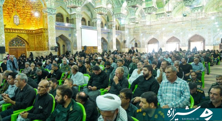 مراسم چهلمین روز شهادت شهید غلامحسین غیب‌پرور